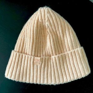 Calvin Klein Rose Pink Hat Fleece Lined